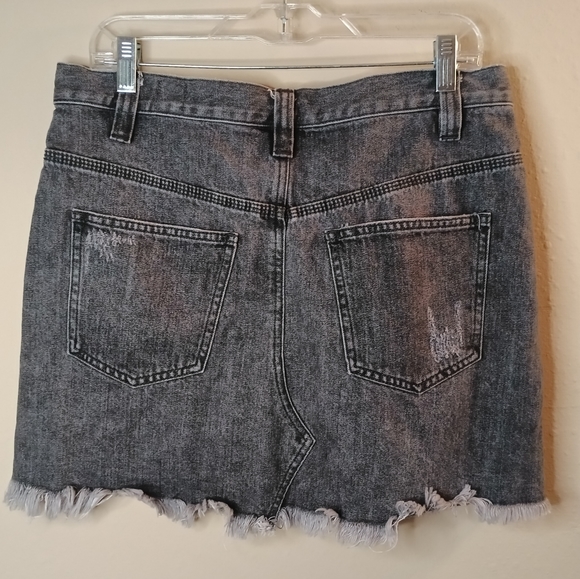 We the Free Denim mini skirt Free People sz 30 - Picture 10 of 16